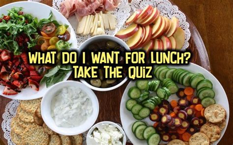 what do i want for lunch.